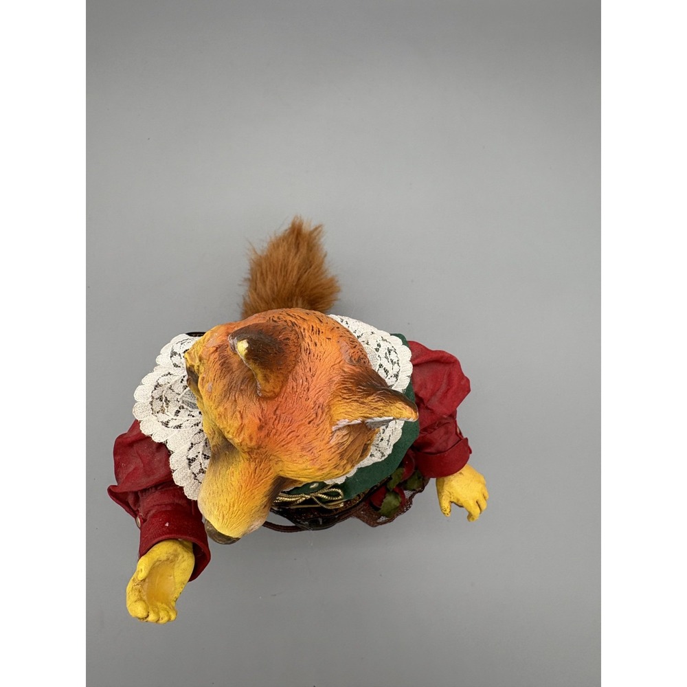 Sir Red Fox Londonshire by Possible Dreams Resin Figurine Papier Mâché VTG 1991 - Picture 8 of 16